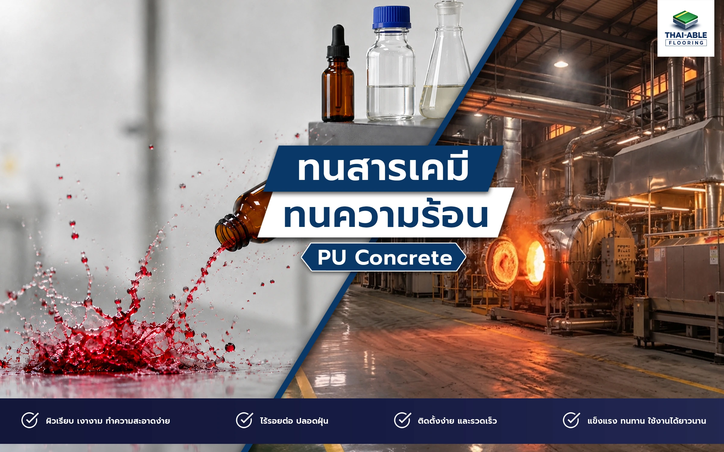 ทนสารเคมีและความร้อน